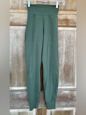 Paragon | Women's Olive Green High Waist Soft Stretchy Joggers Workout Lounge XS